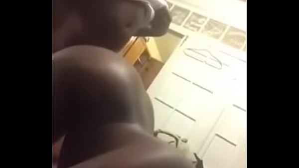 Ebony fucked hard and drops phone