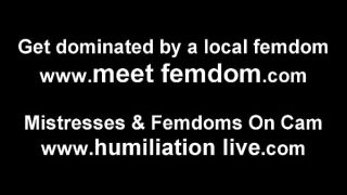 I will lock you in a tight chastity device